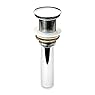 Decor Star PU-001-TC 1 5/8" Bathroom Faucet Vessel Vanity Sink Pop Up Drain Stopper Without Overflow Chrome