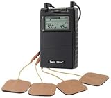 Combination of TENS and EMS Unit - Best TENS Unit - with Carrying Case, Electrodes, and Battery Included