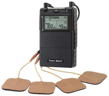 Twin-Stim 2nd Edition Combo Digital TENS Unit & EMS Muscle Stimulator w/ Timer – Most Popular Unit