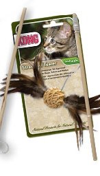 KONG Cat Naturals Straw Ball Teaser