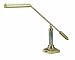 House Of Troy P10-191-61C Counter Balance 26-Inch Portable Piano/Desk Lamp, Polished Brass and Crystal