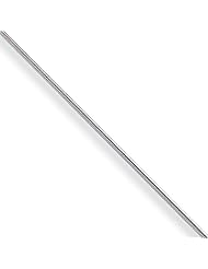 Ann Harrington Jewelry 14k White Gold 1.2 mm Round Snake Chain