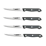 Click here to buy Ronco Six Star 4 Piece Steak Knife Set - Black by Ronco.
