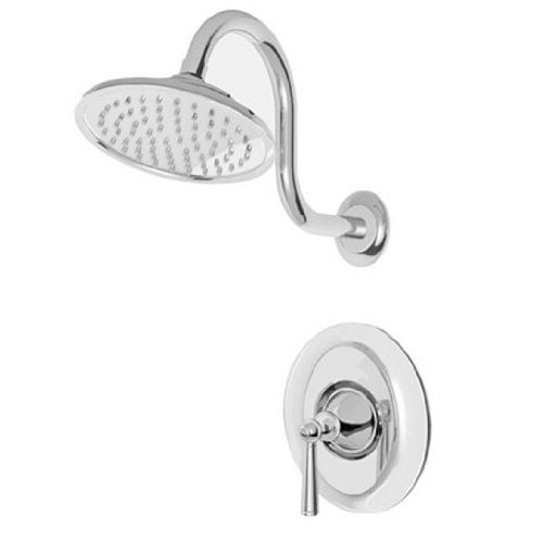 Pfister R89-7GLC Saxton Single-Control Shower Only Trim Kit, Polished Chrome