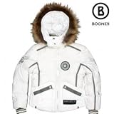 Bogner Effi-D Down Ski Jacket with Fur Girls