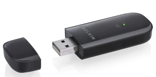 Belkin Surf und WLAN USB-Adapter schwarz Preisvergleich