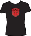 Elektro Autobot Electronic Flashing T-Shirt - Kids Size Small