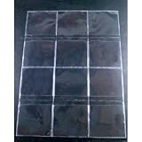 100 Double Pocket 3.5x3.5 Archival Safe Coins Flips & Inserts