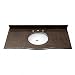 Avanity PROVENCE-SUT25BN Stone Top Sink Accessory, Imperial Brown