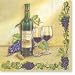 Wine Country Beverage Napkins