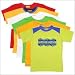 Boys Plaid Fish Screen Tees