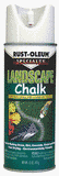 Rust-Oleum 210371 Landscape Chalk 12-Ounce Spray, White