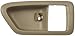 Dorman 91009 Interior Door Handle Bezel Compatible with Select Toyota Models, Tan