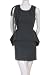 Sweet Rain Peplum Chain Ribbon Brooch Removable Detail Scoop Neck Sleeveless Zipper Waist Semi-Fitted Wool Blend Dress Gray Sweet Rain Peplum Chain Ribbon Brooch Removable Detail Scoop Neck Sleeveless Zipper Waist Semi-Fitted Wool Blend Dress Gray