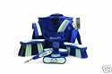 BENTLEY SLIP NOT NAVY & MINT GROOMING BRUSH & BAG SET