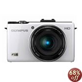 OLYMPUS デジタルカメラ XZ-1 ホワイト 1000万画素 1/1.63型高感度CCD 大口径F1.8 i.ZUIKO DIGITALレンズ 3.0型有機ELディスプレイ XZ-1 WHT
