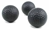 Golfballset SCHWARZ,Dreierset black Golfballs, Golfb�lle Preisvergleich