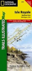 Trails Illustrated Isle Royal National Park