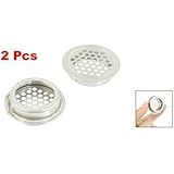 SODIAL(R) 2 Pcs Perforated Mesh Design 1.8" Top Diameter Sink Strainer