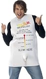 NEW MENS BREATHALIZER HALLOWEEN OR STAG FANCY DRESS COSTUME - ONE SIZE