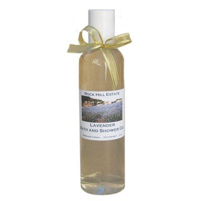 Lavender Bath And Shower Gel Organic Eco-friendly All Natural Soothing 8 oz