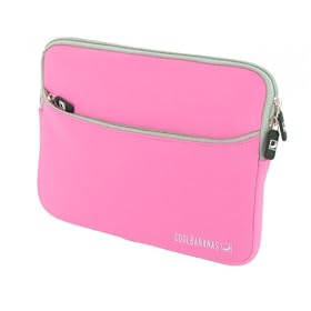 COOL BANANAS Neoprene sleeve case with front pocket for Samsung NC10, NC110, N310 in pink COOL BANANAS Neoprene sleeve case with front pocket for Samsung NC10, NC110, N310 in pink
