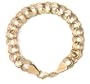 14KT 10.5MM Charm Bracelet