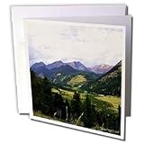 Edmond Hogge Jr Nature - Rocky Mountain National Park - Greeting Cards-12 Greeting Cards with envelopes