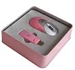 The Pink PC Kit - USB Cordless Mouse and Mouse Mat