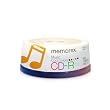 Memorex 700MB/80-Minute Music CD-R Media (Colors, 25-Pack)