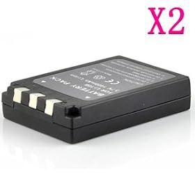 ATC*2x LI-10B Rechargeable Battery For Olympus Lithium-Ion