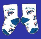 Miami Dolphins Baby Socks