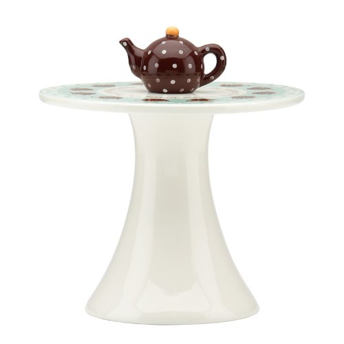 Gorham Merry Go Round Polly Put The Kettle On Pedestal Dessert Server(s)