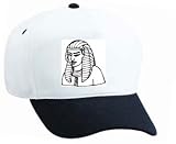 White Cap with queen, black and white, cultural, woman, Africa, Egypt, Middle East, head dress