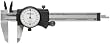 Mitutoyo 505-716, Dial Caliper, 0 - 4" X .001", .200" per rev., White Face