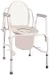 Commodes Deluxe Steel Drop-Arm Commode