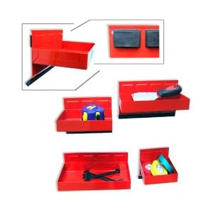 4-Piece Magnetic Tool and Parts Tray Set by jackstoolshed