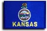 Kansas - State Rectangular Patch