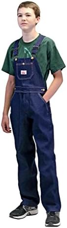 Round House Youth 8-16 Demin Overalls - Made in USA