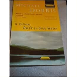A yellow raft in blue water essays image