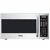 Haier MWM14100T, Stainless 1.4-Cu.Ft. Microwave, Stainless