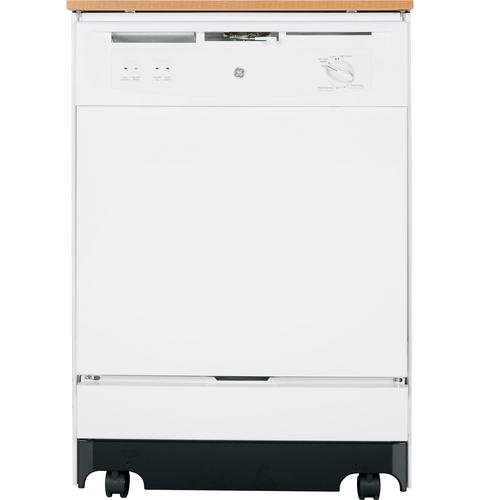 GSC3500RWW GE® ENERGY STAR® Convertible/Portable Dishwasher - White
