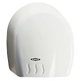 CUB AUTO HAND DRYER 115V SURF-MNT PLAS WHI