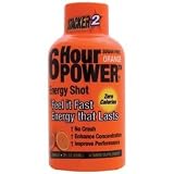 Nve Pharmaceuticals 119EA 2oz. 6-Hour Sugar-Free Power Energy Shots - Orange Flavor (12 Each)