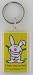 it's happy bunny 'I Hate You So Bad' Lucite Key Chain