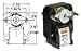 Dayton Electric C-Frame Fan Motor 1/150hp 3000RPM 115 Volts # 4M070