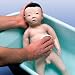 3B Scientific P41 Male Baby Care Model with Japanese Facial Features, 20.5" Height