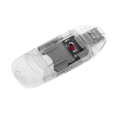 CTCstore 6-in-1 USB 2.0 High Speed Memory Card Reader Writer for SD SDHC MiniSD MiniSDHC MMC rsMMC - (White)