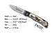 Smith &amp; Wesson SW322 Scrimshaw Racoon Hunter Knife