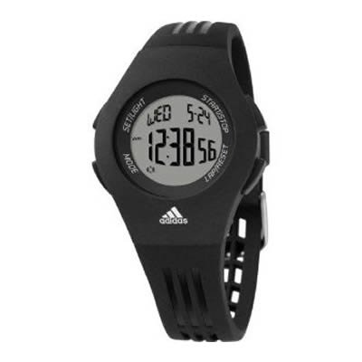 Adidas Women's Furano ADP6020 Black Resin Quartz Watch with Digital Dial